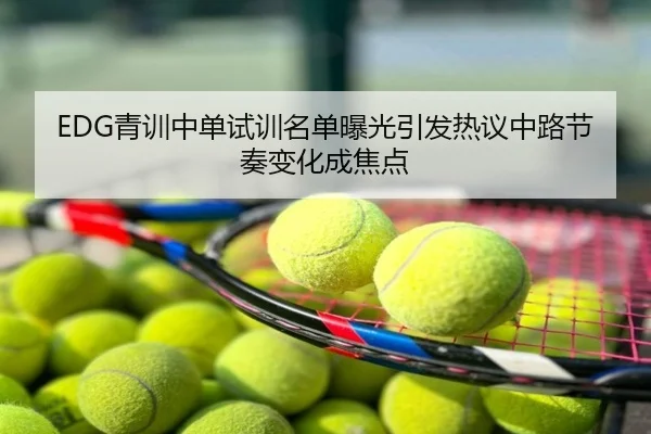 EDG青训中单试训名单曝光引发热议中路节奏变化成焦点